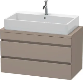 Duravit DuraStyle Konsolenwaschtischunterbau wandhängend Basalt Matt 900x478x512 mm - DS530804343 DS530804343