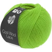 LANA GROSSA Cool Wool Lace Häkelwolle, 400 m