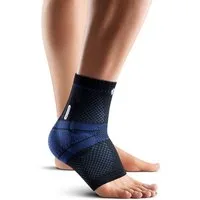 Bauerfeind Sprunggelenkbandage MalleoTrain Sprunggelenkbandage, Schwarz Rechts Größe 4