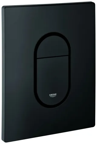 GROHE WC-Betätigung Arena Cosmopolitan 38844 senkrechte Montage phantom black, 38844KF0 38844KF0