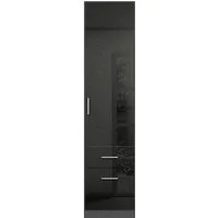 rauch Drehtürenschrank Kleiderschrank Schrank Garderobe Schlafzimmerschrank CELLE in 4 Breiten und 2 Höhen, optional mit Schubkästen MADE IN GERMANY