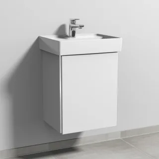 Sanipa 3way Waschtischunterbau zu Villeroy & Boch Collaro Waschtisch mit 1 Tür, Weiß-Soft BR83143