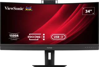 ViewSonic VG3457CV Curved-Monitor 86,4cm (34") UWQHD | vg3457cv | VA - 5ms