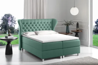 Boxspringbett Schlafzimmerbett LORENZO 120x200cm in div. Farbvarianten