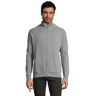 SOLS - "Sundae" Jacke Mit Reißverschluss für Herren (Tiefgrau meliert)
