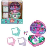 Mattel® Puppen Accessoires-Set MattelHWP20-Polly Pocket-35 Jahre Jubiläum–PartytimeStamperCompactR