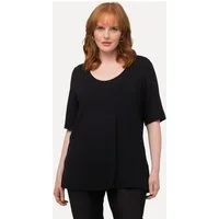 Ulla Popken T-Shirt Shirt 1/2 Arm Doublelayer