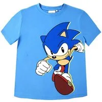 Sonic The Hedgehog T-Shirt - Kurzarmshirt Kinder Baumwollshirt Freizeit Sommer Kleidung (1-tlg)