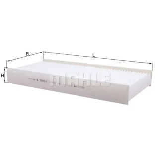 Mahle Innenraumfilter Citroen Jumpy Fiat Scudo Peugeot Expert LA412