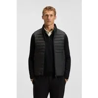 BOSS GREEN Steppweste V Urbanex Vest mit soften Stretch-Einsätzen und reflektierenden Details