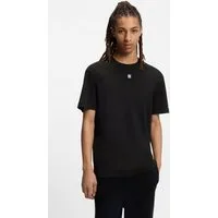 HUGO T-Shirt Dalile Stacked-Logo, Rundhals, regular fit
