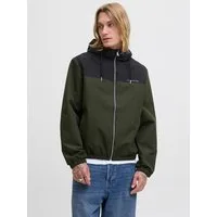 Jack & Jones Blouson JJELEGACY LIGHT JACKET HOOD NOOS mit Logo Schriftzug