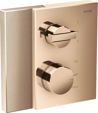 Hansgrohe Thermostat Unterputz Axor Edge F-Set 46761300
