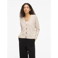 Vila Strickjacke VIRIL V-NECK KNIT CARDIGAN - NOOS Materialmix, regular fit