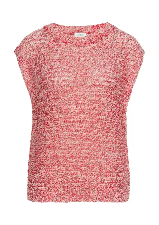 s.Oliver - Strickpullover rot - Gr. - 42