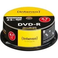 DVD-R 4,7 GB, DVD-Rohlinge 16fach, 25 Stück, bedruckbar