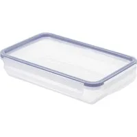 ROTHO Vorratsdose Rotho Kühlschrankdose Click & Lock, 1 l flach, Silikon