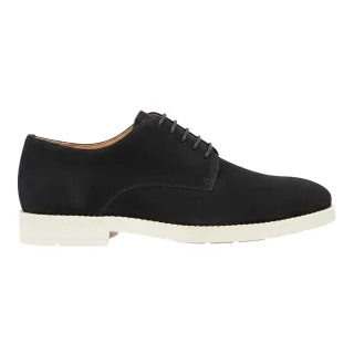 Boss - Schnürschuhe für Herren, Wildleder, Flach (Dunkelblau)