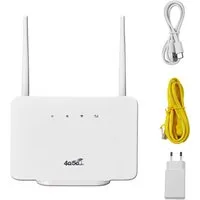ibettertec WLAN-Router, 4G WAN + LAN-Port Unterstützung SIM-Karte für Windows WLAN-Router, können Sie ohne Netzwerkkabel eine Verbindung zu Smart Home herstellen