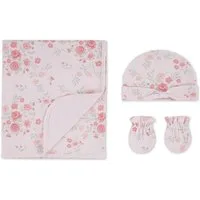 Babydecke HGHG 3PC BLANKET SET, HUGGIES babywear, mit All-Over Print
