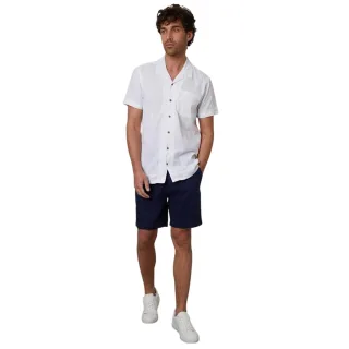 Threadbare - Hemd für Herren, kurzärmlig (Weiß)