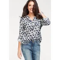 Aniston CASUAL Schlupfbluse mit krempelbaren Ärmeln