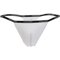 DOREANSE G-String Herren String 1390 mit Logoschriftzug am Wäschebund