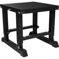 GORILLA SPORTS Plyo-Box Verstellbare Plyobox in Schwarz