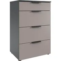 Wimex Schubkastenkommode Oxford by fresh to go, mit 4 Schubladen, MADE IN GERMANY (54cm breit,41cm tief, 84cm hoch), Mit Soft-close Beschlägen, in verschiedenen Farben erhältlich