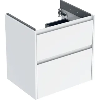 Geberit Renova Plan Unterschrank für Waschtisch, mit zwei Schubladen: 59.5x60.6x44.6cm, 504027011 504027011