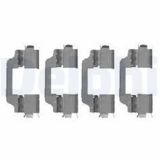 Delphi Zubeh?r f?r Bremsbel?ge vorne Fiat Sedici Honda City Civic Opel Mokka Suzuki Sx4