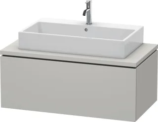 Duravit L-Cube Konsolenwaschtischunterbau wandhängend Betongrau Matt 1020x547x400 mm - LC581400707 LC581400707