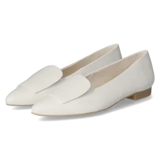 Paul Green Ballerinas  Weiß - Gr. 36 -  Echt Leder