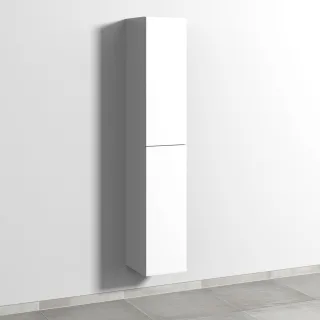 Sanipa 3way Hochschrank mit 2 Türen, Weiß-Soft SM09143