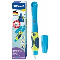 Pelikan Füller Pelikan griffix Füller RH neonblau für Rechtshänder