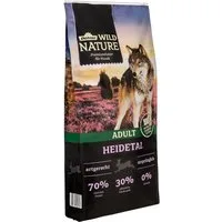 Dehner Wild Nature Heidetal Adult Lamm, 4 kg/12 kg, getreidefrei / zuckerfrei Kaninchen, Trockenfutter für: Hunde, Trockenfutter für ausgewachsene Hunde