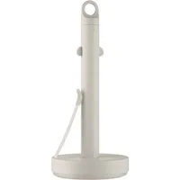 blomus Küchenrollenhalter -LOOP- Design Küchenrollenhalter: Blickfang mit Extras, Edelstahl, Rutschfest, Federmechanik, Stabil, Design, Funktional, Elegant