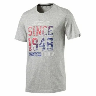 Puma Fun Summer 1948 Drycell Grey Regular Fit Herren T-Shirt 836592 04