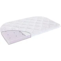 Babymatratze Kleine Matratze Brise Light, 42x80, 43x85cm und weitere Größen, Träumeland, 6 cm hoch, Matratze, abgerundet, Allergiker geeignet (Hausstauballergiker)