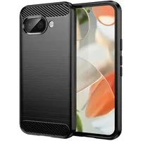 CoolGadget Handyhülle Carbon Handy Hülle für Google Pixel 9a 6,3 Zoll, robuste Telefonhülle Case Schutzhülle für Pixel 9a Hülle