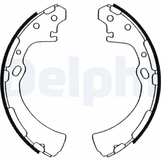 Delphi Bremsbacken hinten Nissan LS1505