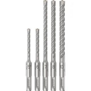 Bosch PRO SDS plus-5X Hammerbohrer 5.5/6/7/8/10 mm, 5-teiliges Set - 2608837138