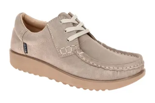 Ecco 32000305459 Damenschuhe JOKE - WOMEN?s moon rock Grau Mokassin Halbschuhe