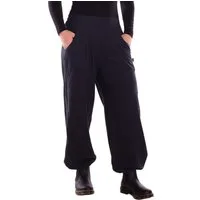 Vishes Haremshose Lange Damen Sommerhose Haremshose Schlupfhose einfarbig Dehnbund Alternative Bekleidung, Ethno, Hippie, Retro Style