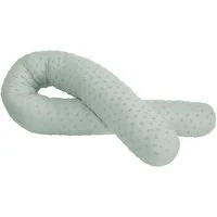 roba® Nestchenschlange Lil Planet - Bettschlange 170 cm - Seitenschläferkissen - Bettrolle, (Nestchen, Nestchenschlange für Babybett, Bettumrandung, Stillkissen), Bezug: weiche Bio-Baumwolle - Füllung: Polyester - waschbar bei 40°
