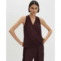 someday Shirttop Kediri aus Jersey mit Crinkle Struktur Leicht ausgestellte Form für Sommerlooks