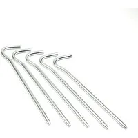 YOUCAMP Zelthering Heringe TRACK PRO 5er Set- Alu 18 x 0,4cm Leichtgewicht-Zeltnagel, (5-St)