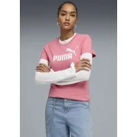 PUMA T-Shirt ESS NO 1 LOGO TEE S Relaxed Fit, Kurzarm, sportlich