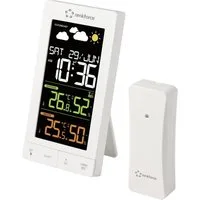 Renkforce Funk-Wetterstation Vorhersage für 12 Stunden Anzahl Sensoren max. 3 Wetterstation