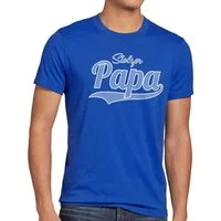 style3 T-Shirt Stolzer Papa Vater Dad vatertag männertag geburtstag